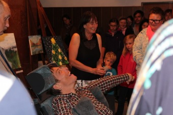 2018 Tomáš Rybička - výstava obrazů - Divišovo divadlo Žamberk (3.10.)