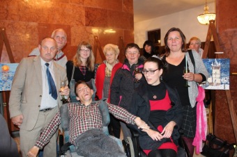 2018 Tomáš Rybička - výstava obrazů - Divišovo divadlo Žamberk (3.10.)