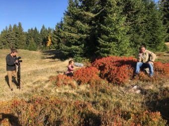 Natáčení v Krušných horách 15.10. 2019 pro FILMOVÝ FESTIVAL MENTAL POWER - XIV. ročník  2020