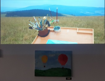 Vernisáž obrazů Tomáše Rybičky v Kavárně Slunečnice v Pardubicích 23.3. 2023