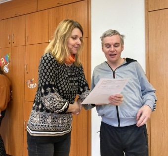 2023 Naši žáci v polovině školního roku ve Třídě školy dvouleté praktické Speciální základní školy Ústí nad Orlicí - pracoviště Žampach...