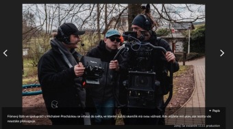 2024 film Díky chlapi! z dílny 11:11 production - natáčení (24.3.)
