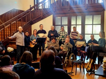 2025 Hudební soubor Barbušáci v Hernychově vile v Ústí nad Orlicí (5.4.)