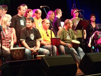 30.9. 2015 Barbušáci na akci Duhové křídlo Pardubice