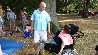 14.9. 2016 Barbušáci zahráli a zazpívali pro pacienty v Hamzově léčebně - Luže Košumberk