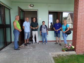 12.7. 2016 Z prohlídky obchůdku a bytů CHB Letohrad a Žamberk  - pan radní Pk a starosta Letohrad