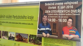 8.9. 2016 Veletrh soc. služeb a den otevř. dveří v bytech služby chráněné bydlení Žamberk.