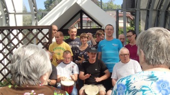 8.9. 2016 Veletrh soc. služeb a den otevř. dveří v bytech služby chráněné bydlení Žamberk.