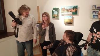 28.4.2016 VERNISÁŽ VÝSTAVY ´ŽIVOT VTIŠTĚNÝ DO BAREV´ - Městské muzeum Česká Třebová