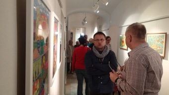 28.4.2016 VERNISÁŽ VÝSTAVY ´ŽIVOT VTIŠTĚNÝ DO BAREV´ - Městské muzeum Česká Třebová