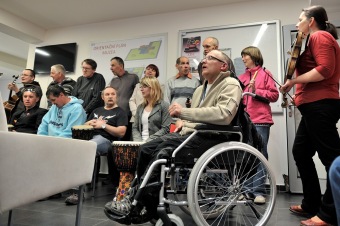 Foto: Michal Horák - z Vernisáže výstava Život vtištěný do barev 28.4.2016