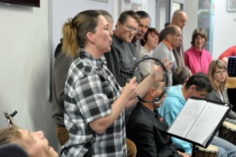 Foto: Michal Horák - z Vernisáže výstava Život vtištěný do barev 28.4.2016