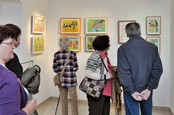 Foto: Michal Horák - z Vernisáže výstava Život vtištěný do barev 28.4.2016