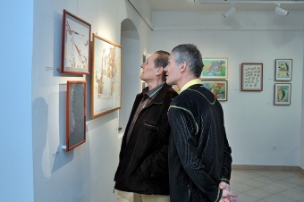 Foto: Michal Horák - z Vernisáže výstava Život vtištěný do barev 28.4.2016