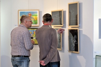 Foto: Michal Horák - z Vernisáže výstava Život vtištěný do barev 28.4.2016