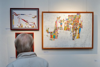 Foto: Michal Horák - z Vernisáže výstava Život vtištěný do barev 28.4.2016