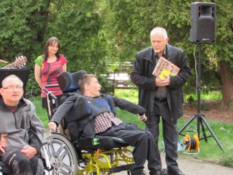 Vernisáž výstavy Tomáše Rybičky - Hamzova léčebna Luže - Košumberk - 7.4. 2016