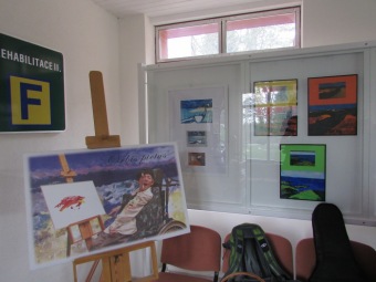 Vernisáž výstavy Tomáše Rybičky - Hamzova léčebna Luže - Košumberk - 7.4. 2016