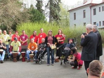 Vernisáž výstavy Tomáše Rybičky - Hamzova léčebna Luže - Košumberk - 7.4. 2016