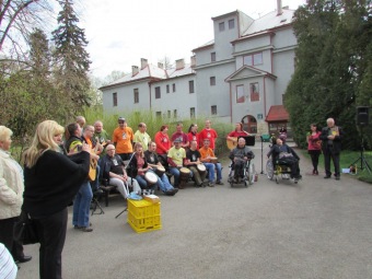 Vernisáž výstavy Tomáše Rybičky - Hamzova léčebna Luže - Košumberk - 7.4. 2016