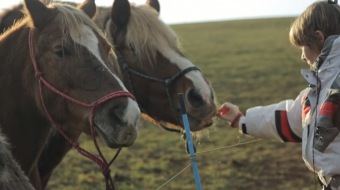2017 fotografie z dokumentárního filmu Domov pod hradem více než 50 let života