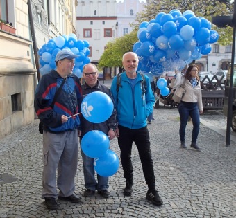 3. 4. 2017 Modrý průvod - Pardubice