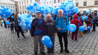 3. 4. 2017 Modrý průvod - Pardubice