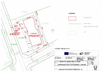 Příprava projektu Transformace DPH Žampach –  nové domácnosti Nad Bažantnicí Letohrad
