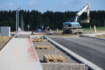 Příprava projektu Transformace DPH Žampach –  nové domácnosti Nad Bažantnicí Letohrad - převzetí staveniště dne 13.6. 2017