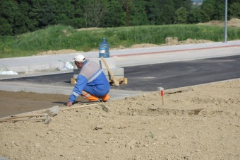 Příprava projektu Transformace DPH Žampach –  nové domácnosti Nad Bažantnicí Letohrad - převzetí staveniště dne 13.6. 2017