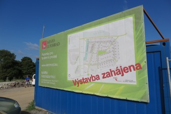 Příprava projektu Transformace DPH Žampach –  nové domácnosti Nad Bažantnicí Letohrad - převzetí staveniště dne 13.6. 2017