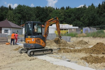 Stavba 2 domků –  nové domácnosti v lokalitě Nad Bažantnicí Letohrad