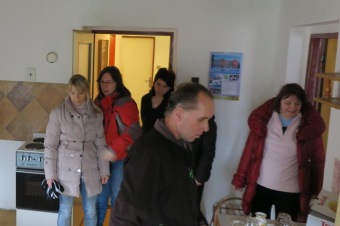 2018 Služba chráněné bydlení - domácnost Nekoř - z prohlídky bydlení a chráněného pracoviště (7.2.)