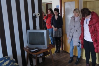 2018 Služba chráněné bydlení - domácnost Nekoř - z prohlídky bydlení a chráněného pracoviště (7.2.)