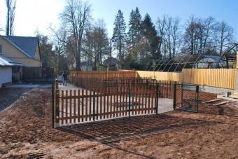 2019 Zooterapie - Český dvorek - příprava areálu