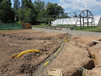 2019 Zooterapie - Český dvorek - příprava areálu