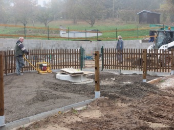 2019 Zooterapie - Český dvorek - příprava areálu