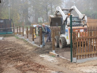 2019 Zooterapie - Český dvorek - příprava areálu