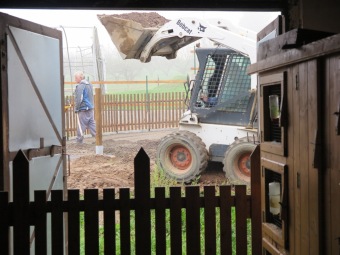 2019 Zooterapie - Český dvorek - příprava areálu