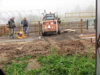 2019 Zooterapie - Český dvorek - příprava areálu