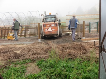 2019 Zooterapie - Český dvorek - příprava areálu