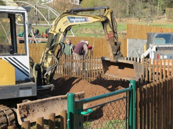 2019 Zooterapie - Český dvorek - příprava areálu