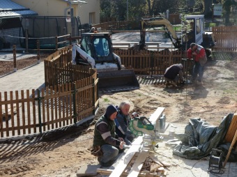 2019 Zooterapie - Český dvorek - příprava areálu