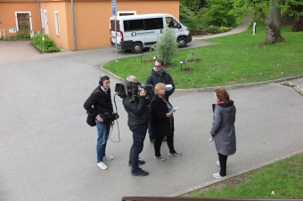 2019 Česká televize natáčí pořad na téma terapeutické zahrady u nás (14.-15.5.)