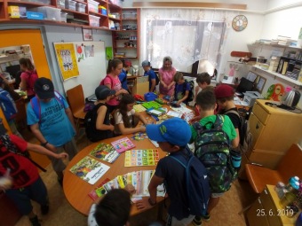 2019 Návštěva žáků 5. ročníků ZŠ 28. října Žamberk (25.6.)