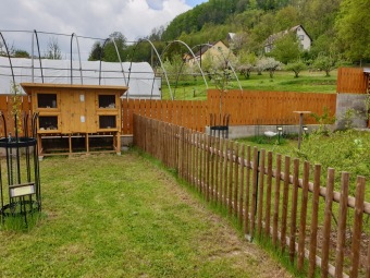 2020 Český dvorek - dokončení - vybavení pro chov...