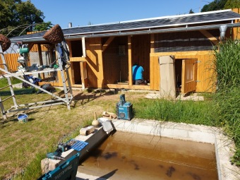 2020 Český dvorek - dokončení vybavení...