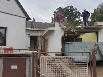 2020 Rekonstrukce domku v Žamberku - domácnost děti