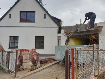 2020 Rekonstrukce domku v Žamberku - domácnost děti
