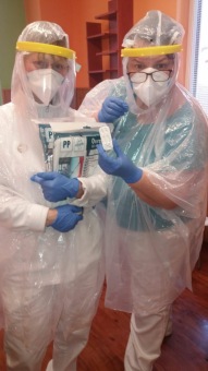 Preventivní vyšetření zaměstnanců - rapid test  - zahájeno 12.4. 2020